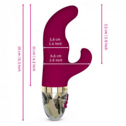 Mystim Hop Hop Bob - Vibratore Rabbit Punto G, 8 Mod, 5 Velocità, Impermeabile, Ricaricabile