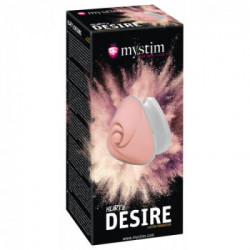 Mystim Heart's Desire - Vibratore da Appoggio, 8 MOD, 5 Velocità, Impermeabile, Ricaricabile
