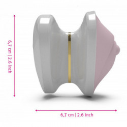 Mystim Heart's Desire - Vibratore da Appoggio, 8 MOD, 5 Velocità, Impermeabile, Ricaricabile