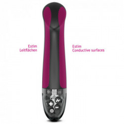 Mystim Right on Ron E-Stim - Vibratore Speciale a Testa Piatta, 8 Mod di Vibrazione, 5 Mod E-voice, Impermeabile, Ricaricabile