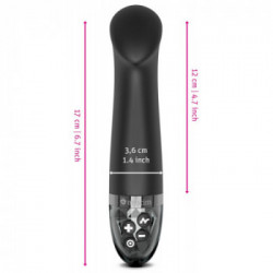 Mystim Right on Ron E-Stim - Vibratore Speciale a Testa Piatta, 8 Mod di Vibrazione, 5 Mod E-voice, Impermeabile, Ricaricabile