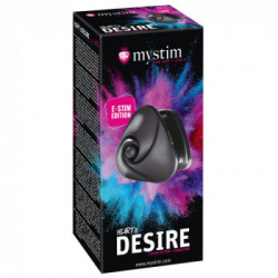 Mystim Heart's Desire E-Stim - Vibratore da Appoggio, 8 MOD, 5 Velocità, Impermeabile, Ricaricabile