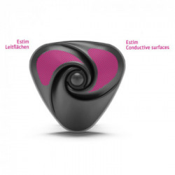 Mystim Heart's Desire E-Stim - Vibratore da Appoggio, 8 MOD, 5 Velocità, Impermeabile, Ricaricabile