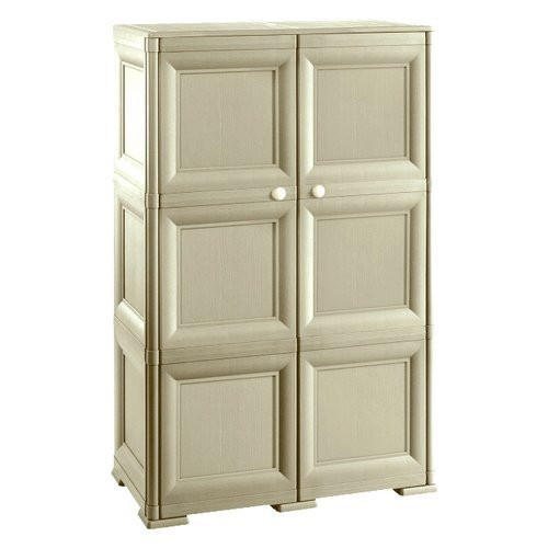 Armadietto doppia anta con 2 ripiani 79x43x125...