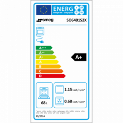 Smeg SO6401S2X forno 68 L A+ Acciaio inossidabile