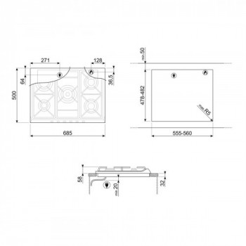 Smeg SR275X2 - Piano... 2