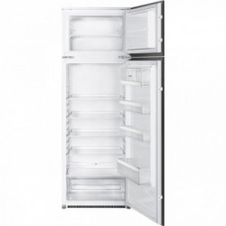 Smeg D4152F - Frigorifero Combinato da Incasso, 209 Litri, Classe E, 54.8 x 158.2 x 54.9 cm