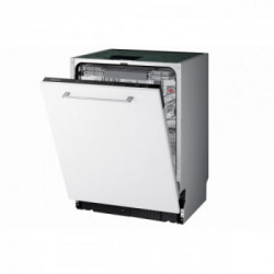 Samsung DW60A6090IB/ET - Lavastoviglie da Incasso a Scomparsa Totale, 14 Coperti, 60 cm, 3° cestello, CLasse E