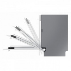 Samsung DW60A6090IB/ET - Lavastoviglie da Incasso a Scomparsa Totale, 14 Coperti, 60 cm, 3° cestello, CLasse E