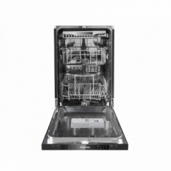 Hisense HV520E40UK - Lavastoviglie Slim da Incasso a Scomparsa Totale, 11 Coperti, Classe E