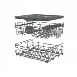 Hisense HV663C60 - Lavastovglie da Incasso a Scomparsa Totale, 16 Coperti, Classe C