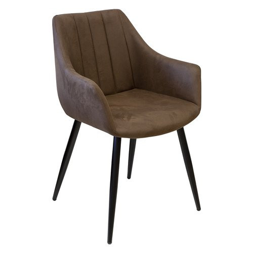 Amicasa .Sedia Belinda Tess. Marrone MF10 UDC8127