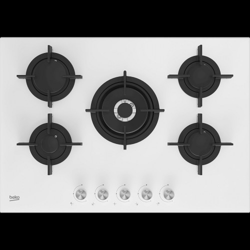 Beko HILW 75222 SW - Piano Cottura a Gas in...