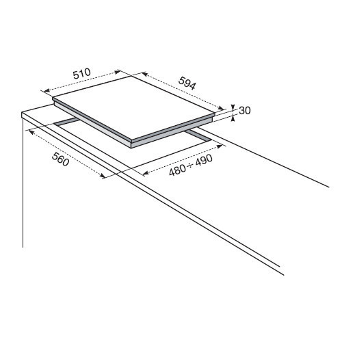Electrolux RGG6243LOX - Piano Cottura a Gas, 4...