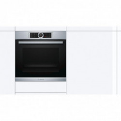 Bosch HBG633NS1 - Forno da Incasso, Serie 8, EcoClean, 71 Litri, Classe A+, Inox