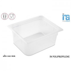 GASTRON.POLIPROP.VASCHETTA GN1/2 H200