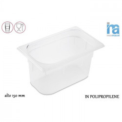 GASTRON.POLIPROP.VASCHETTA GN1/4 H150