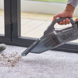 Black+Decker BCHV001C1 Dustbuster Nero, Grigio, Arancione Senza sacchetto