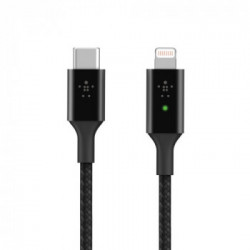 Belkin Smart LED USB-C to Lightning Nero
