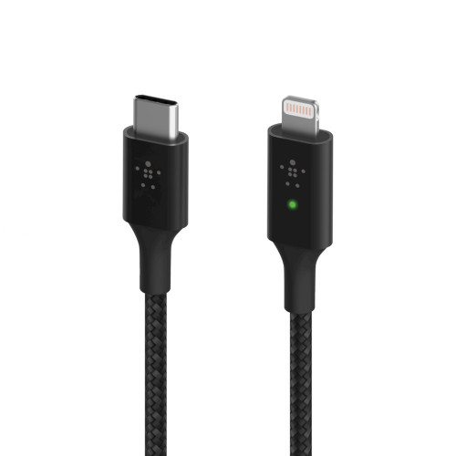 Belkin Smart LED USB-C to Lightning Nero