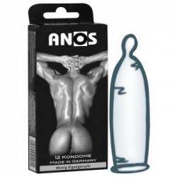 Anos Extra DK - Preservativi Extra Spessi, Confezione da 12