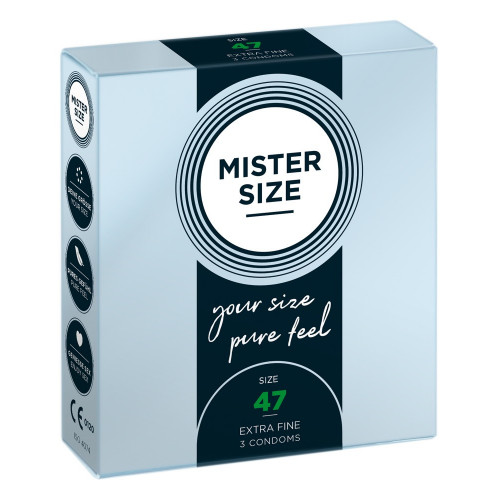 Mister Size 47 mm - Preservativi Sottili in...