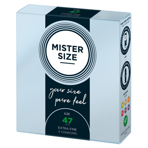 Mister Size 47 mm - Preservativi Sottili in...
