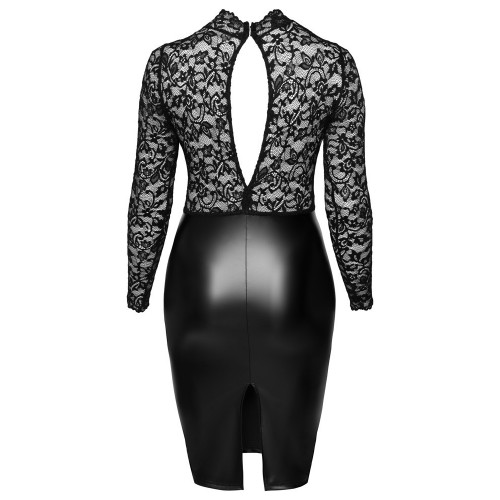 Noir Handmade Wanda - Miniabito Nero, Taglia 5XL