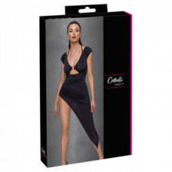 Cottelli Party Ruffles - Abito Lungo Nero, Taglia S