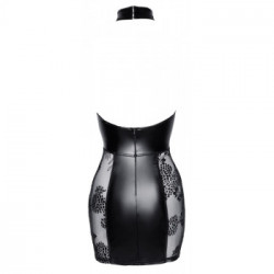 Noir Handmade Petra - Miniabito Nero, Taglia XL