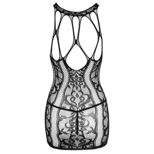 NoXqse Lucy - Miniabito Nero con Decorazioni,...