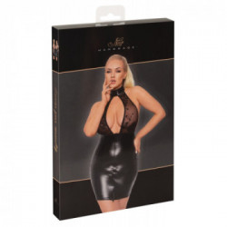 Noir Handmade Lucretia Zip - Miniabito Nero, Taglia 6XL