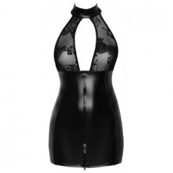 Noir Handmade Lucretia Zip - Miniabito Nero, Taglia 4XL