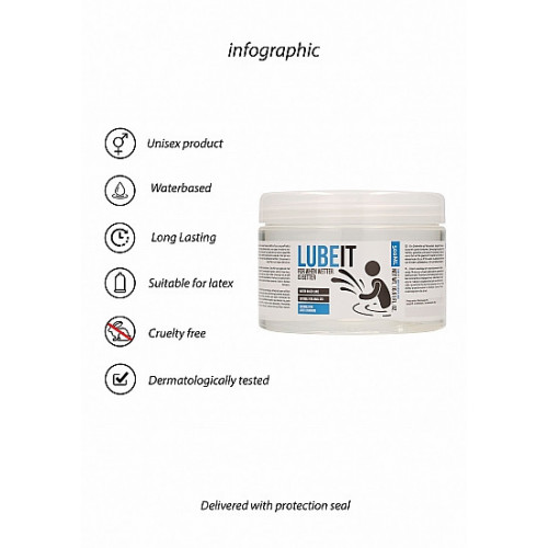 Shots Lube It - Lubrificante Anale, Base...