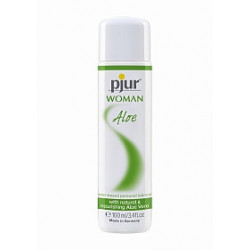 Pjur Woman - Crema Lubrificante, Aloe, Delicato, 100ml