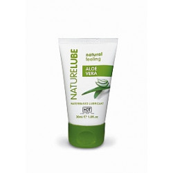 HOT Nature Waterbased - Lubrificante Liquido, Aloe, Delicato, 30ml