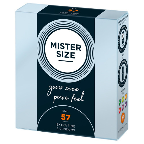 Mister Size 57 mm - Preservativi Sottili in...