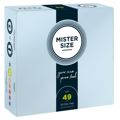 Mister Size 49 mm - Preservativi Sottili in...