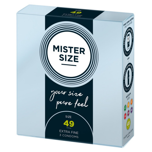 Mister Size 49 mm - Preservativi Sottili in...