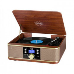 TREVI GIRADISCHI TT-1042 DAB LEGNO SISTEMA STEREO GIRADISCHI, RADIO DAB/DAB+ BLUETOOTH ENCODING