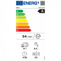 Bosch SMS6TCI00E - Lavastoviglie da Libera Installazione, Serie 6, 14 Coperti, WiFi, Classe A