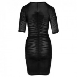 Cottelli Party Ruffles - Miniabito Nero, Taglia L