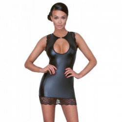 Cottelli Party Dress Lace - Miniabito Nero, Taglia XL