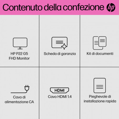 HP P22 G5 FHD Monitor