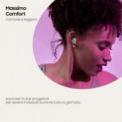 Samsung Galaxy Buds2 Auricolari Bluetooth Olive Batteria 472 mAh