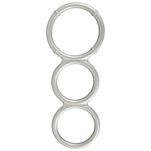 You2oys Metallic Silicone Triple Cock and Ball...