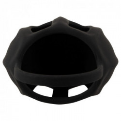 Black Velvets Ball Cage With Butt - Plug Anale con Anello per il Pene