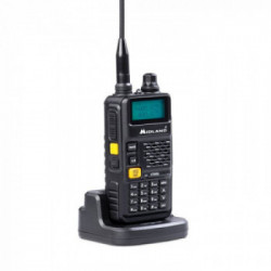 Midland CT590 S ricetrasmittente 128 canali VHF 114 - 146/ UHF 430 - 440 Nero