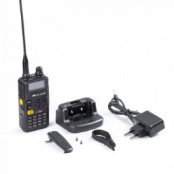 Midland CT590 S ricetrasmittente 128 canali VHF 114 - 146/ UHF 430 - 440 Nero