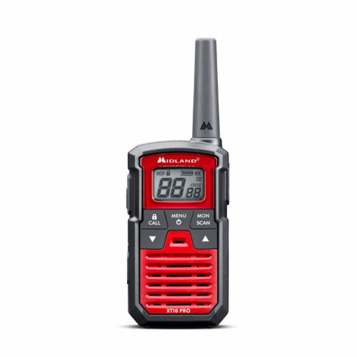 Midland Xt10 Pro -2 Radio Pmr446 + Belt Clip